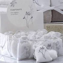 Cotton Linen Embroidered Scented Sachets