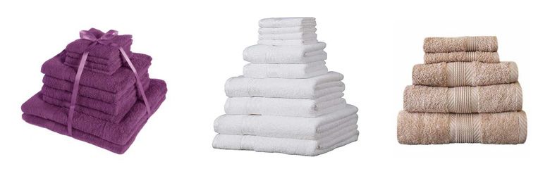 types of cotton towels