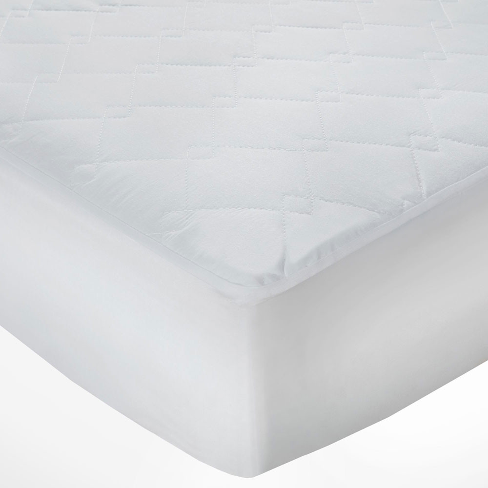 Made in UK ALL SIZES Microfibre LUXURY Quilted Elasticated Mattress Protector 