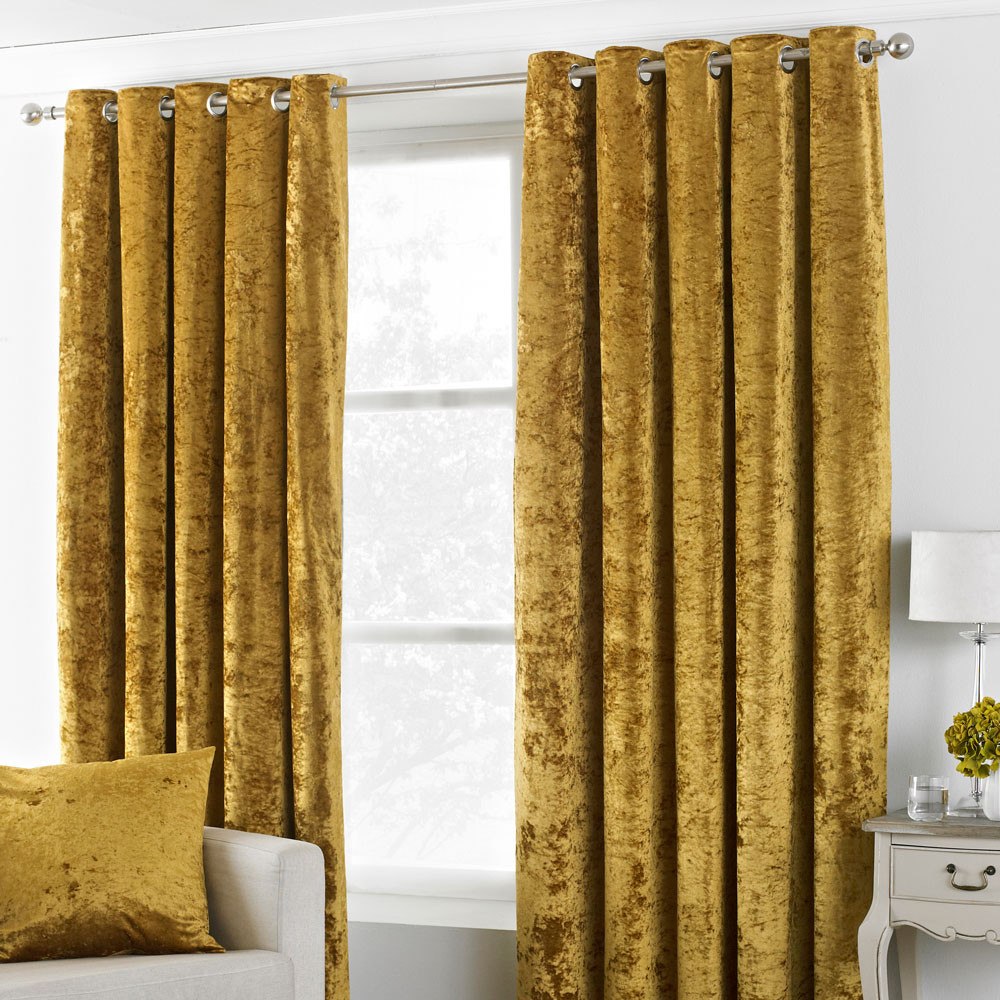 Paoletti Rosemoor Floral Cotton Rich Eyelet Curtains 