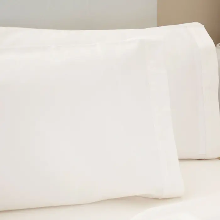Belledorm 600 Thread Count 100% Cotton Sateen Housewife Pillow Case 