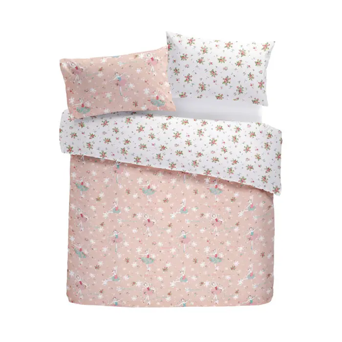 Bedlam Kids Sabrina Ballerina Pink Duvet Quilt Cover Bed Set OR Fitted Sheet 