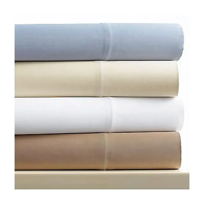 Cream Double Linens Limited Microfibre Flat Sheet