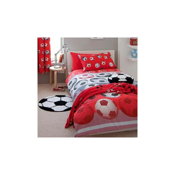 Catherine Lansfield Football Duvet Cover Bedding Set Range 4 Colours Available 