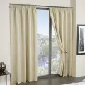 Emma Barclay Cali Thermal Woven Blackout Pencil Pleat Curtains 